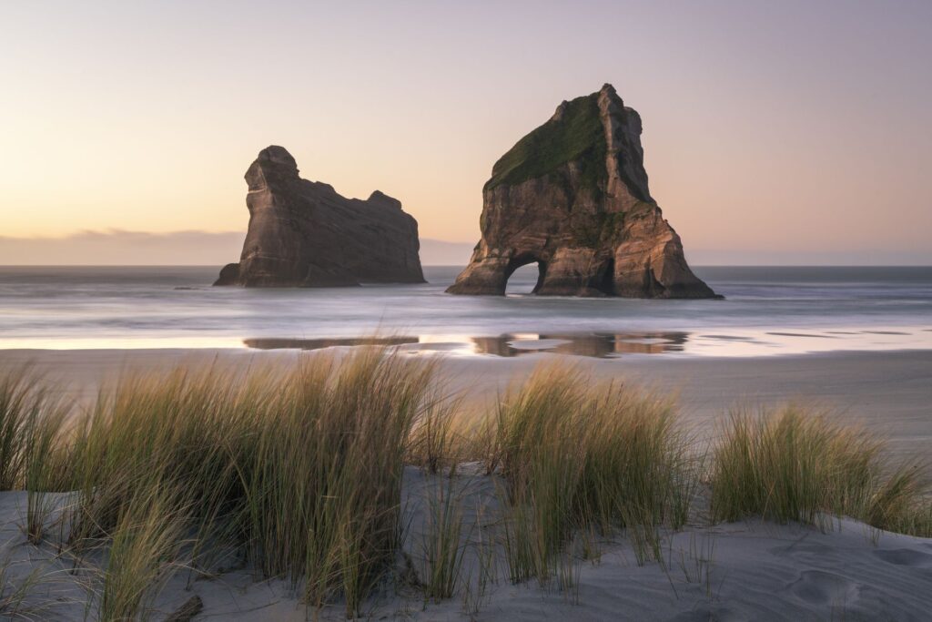 Wharariki Beach, New Zealand, Best beaches near Nelson